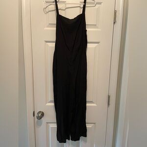 Black Midi Jumpsuit from Old Navy